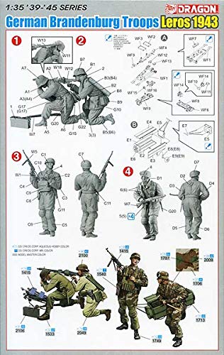 Amazon.co.jp: ドラゴン 6743 1/35 ドイツ軍特殊部隊 ブランデンブルク